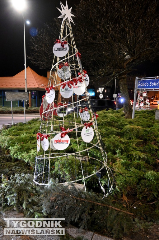 Rondo Choinki Życzeń w Tarnobrzegu