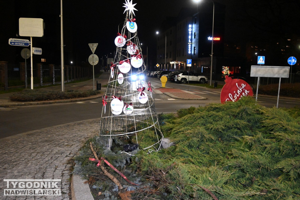 Rondo Choinki Życzeń w Tarnobrzegu