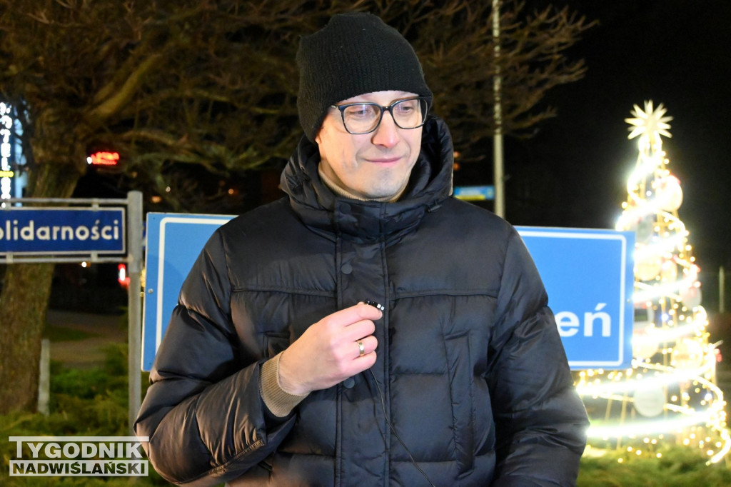 Rondo Choinki Życzeń w Tarnobrzegu