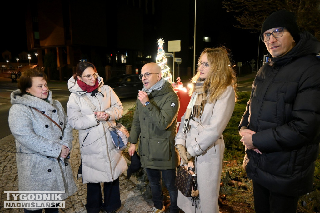 Rondo Choinki Życzeń w Tarnobrzegu