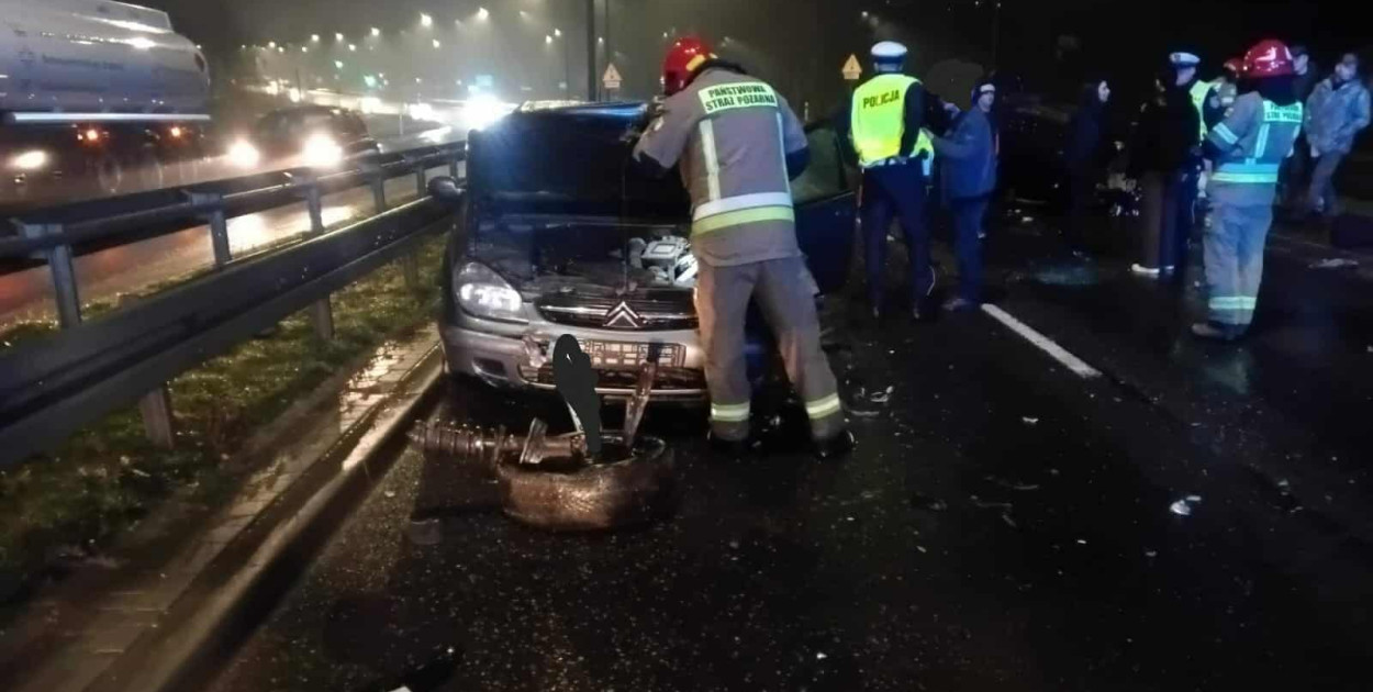 Wypadek na Kwiatkowskiego w Sandomierzu
