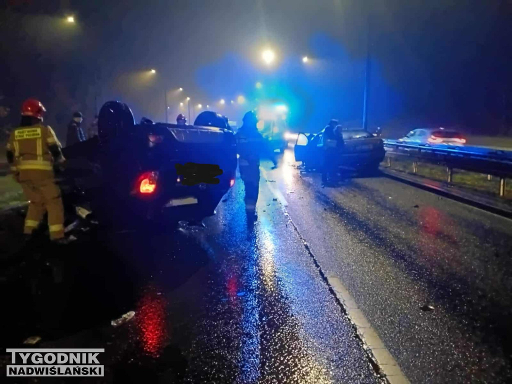 Wypadek na Kwiatkowskiego w Sandomierzu