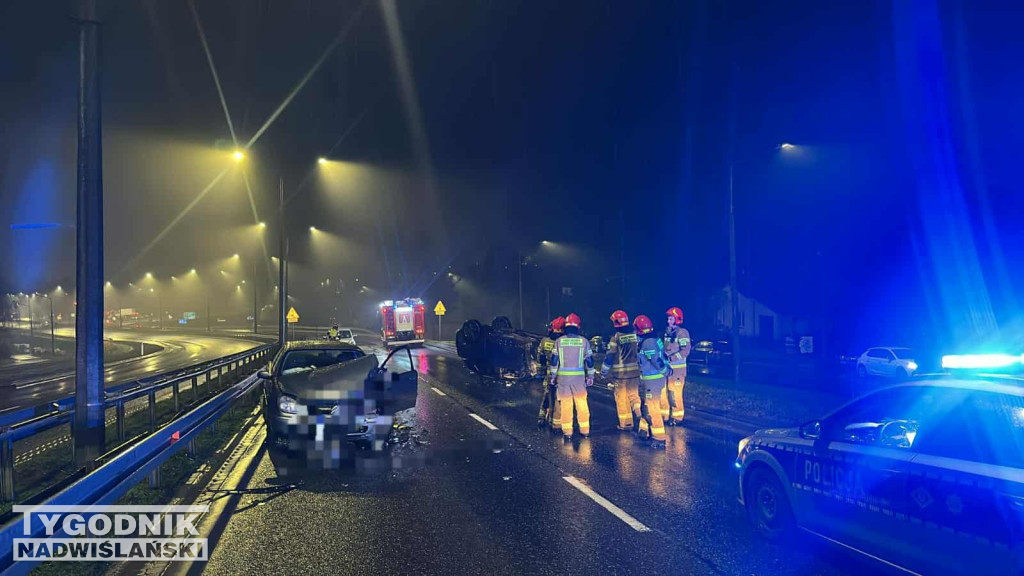 Wypadek na Kwiatkowskiego w Sandomierzu