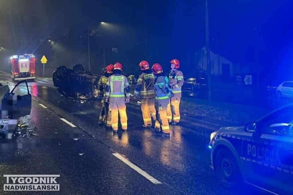 Wypadek na Kwiatkowskiego w Sandomierzu