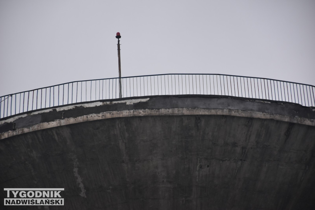 Remont wieży ciśnień w Tarnobrzegu