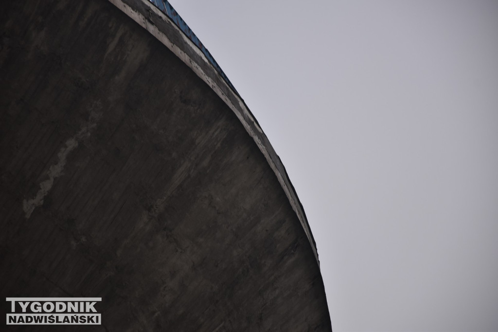 Remont wieży ciśnień w Tarnobrzegu