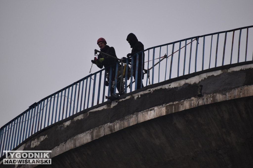 Remont wieży ciśnień w Tarnobrzegu