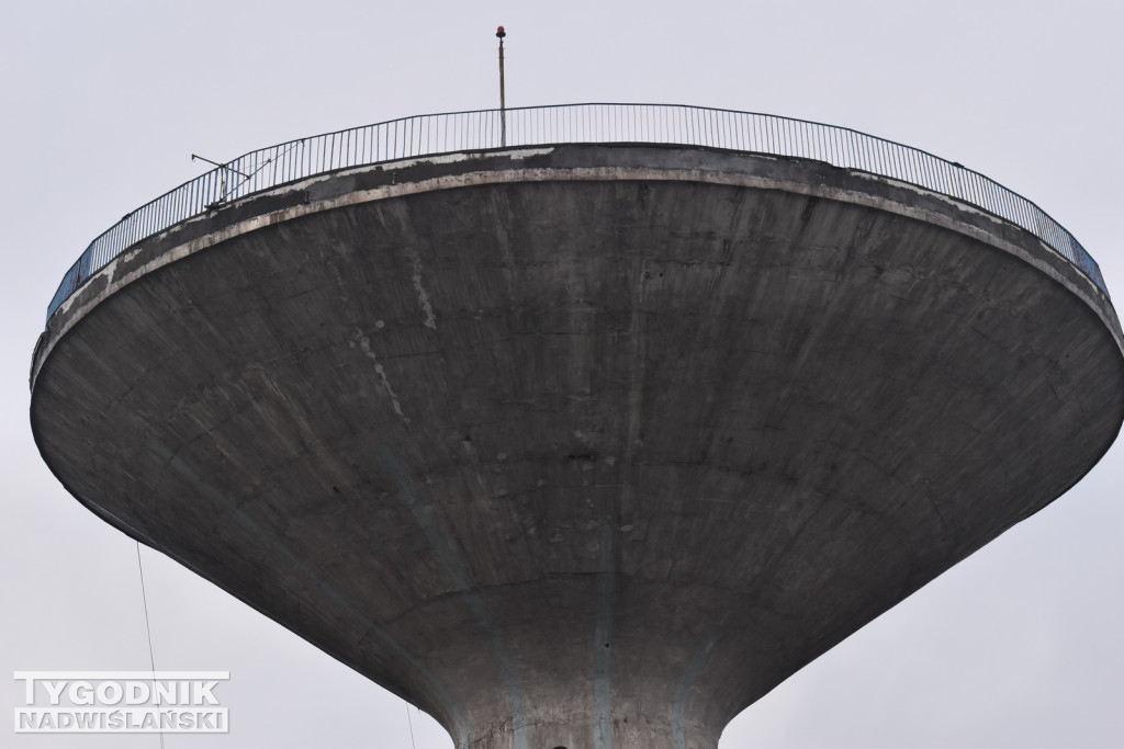 Remont wieży ciśnień w Tarnobrzegu