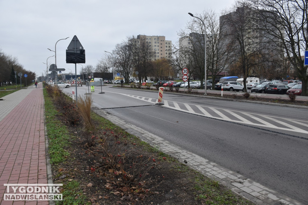 Remont skrzyżowania w Tarnobrzegu