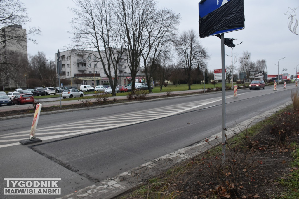 Remont skrzyżowania w Tarnobrzegu