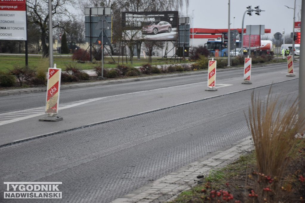 Remont skrzyżowania w Tarnobrzegu