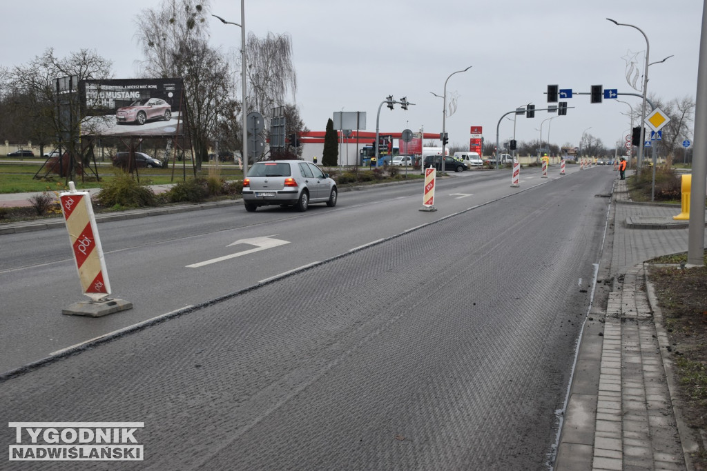 Remont skrzyżowania w Tarnobrzegu