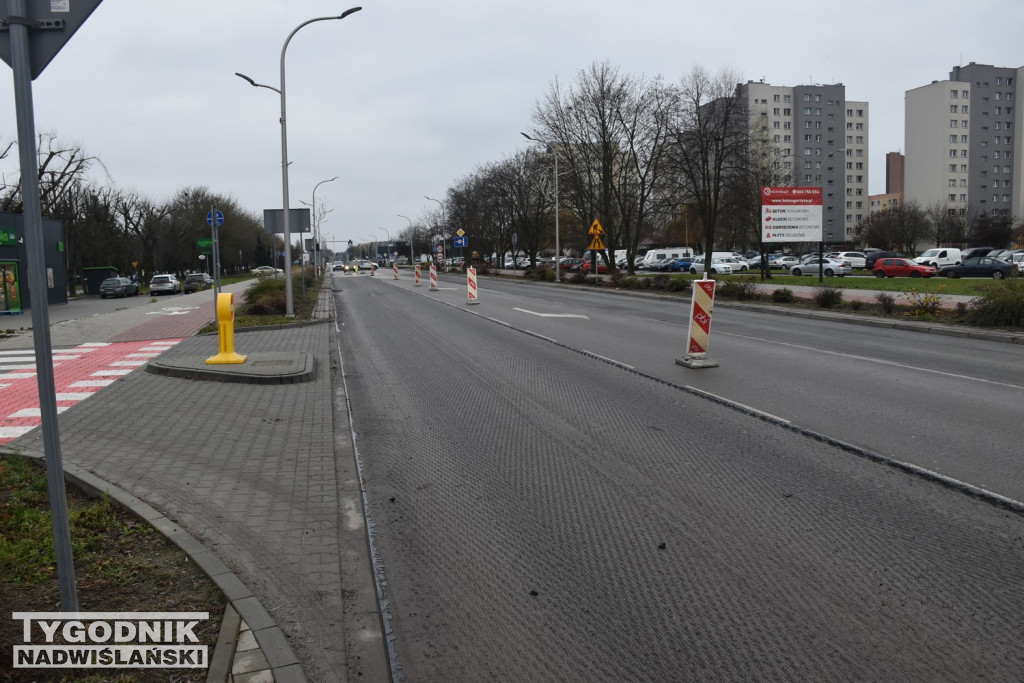Remont skrzyżowania w Tarnobrzegu
