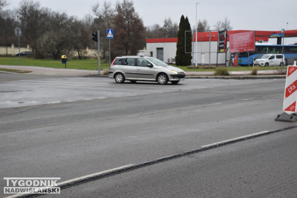 Remont skrzyżowania w Tarnobrzegu