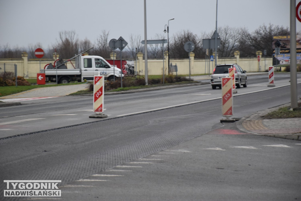 Remont skrzyżowania w Tarnobrzegu
