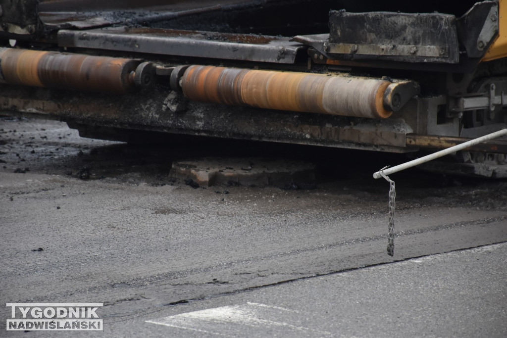 Remont skrzyżowania w Tarnobrzegu