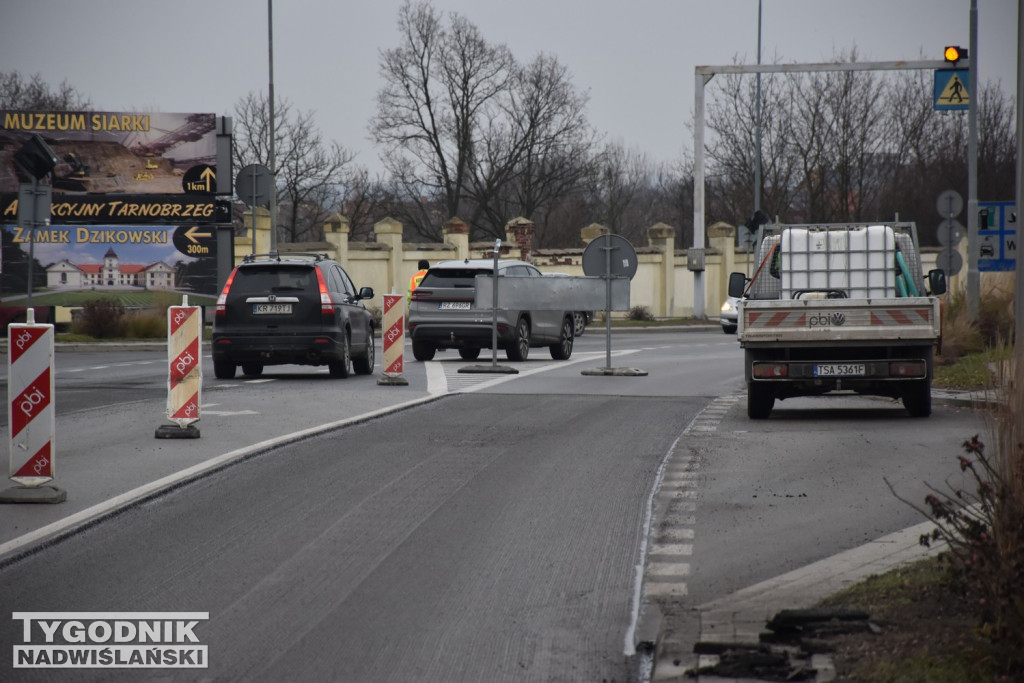 Remont skrzyżowania w Tarnobrzegu