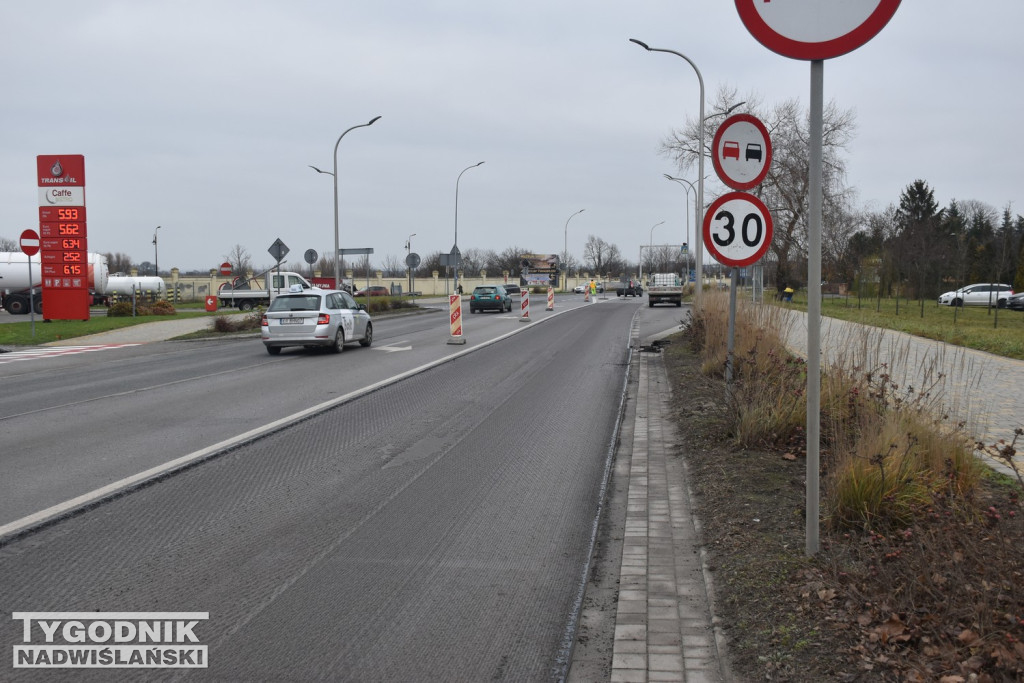 Remont skrzyżowania w Tarnobrzegu