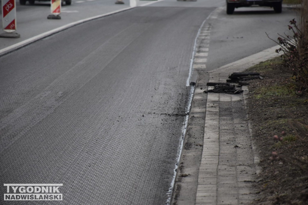 Remont skrzyżowania w Tarnobrzegu