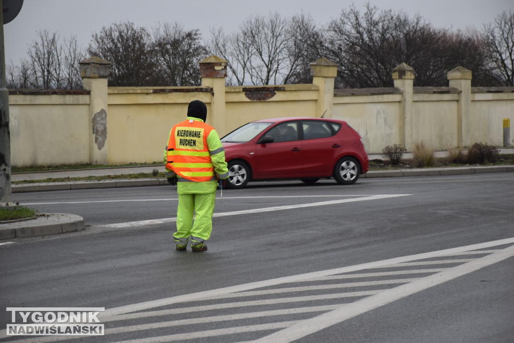 Remont skrzyżowania w Tarnobrzegu