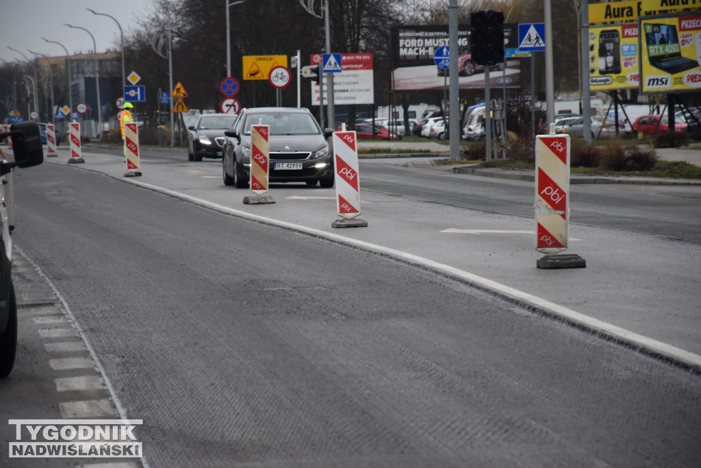 Remont skrzyżowania w Tarnobrzegu