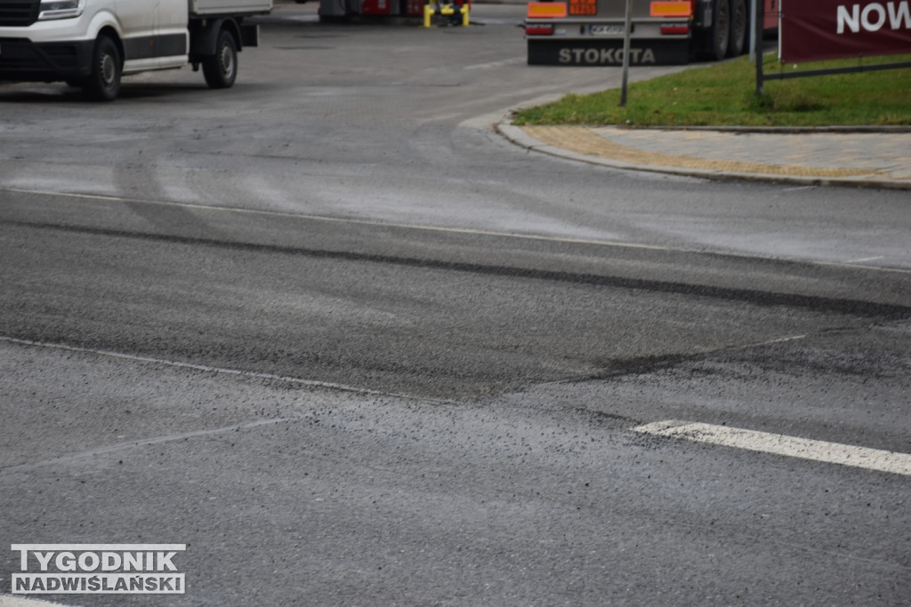 Remont skrzyżowania w Tarnobrzegu