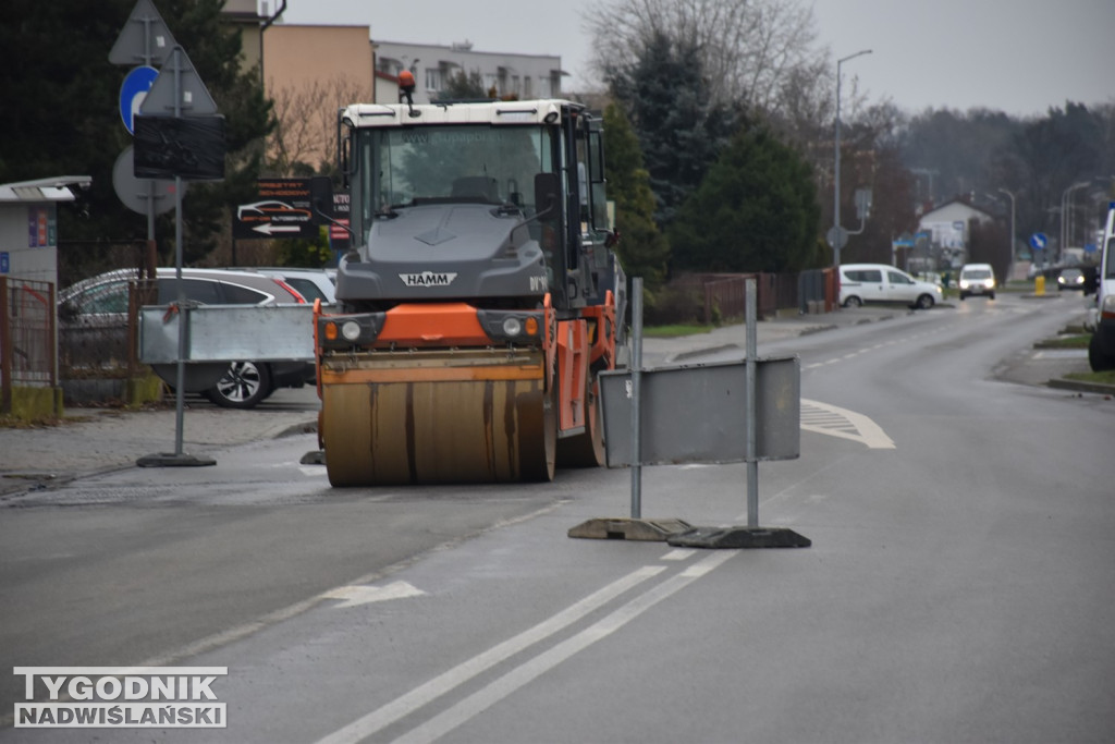 Remont skrzyżowania w Tarnobrzegu