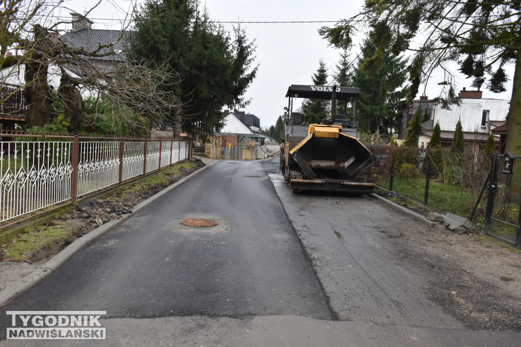 Remont ul. Gołębickiej i Topolowej w Sandomierzu