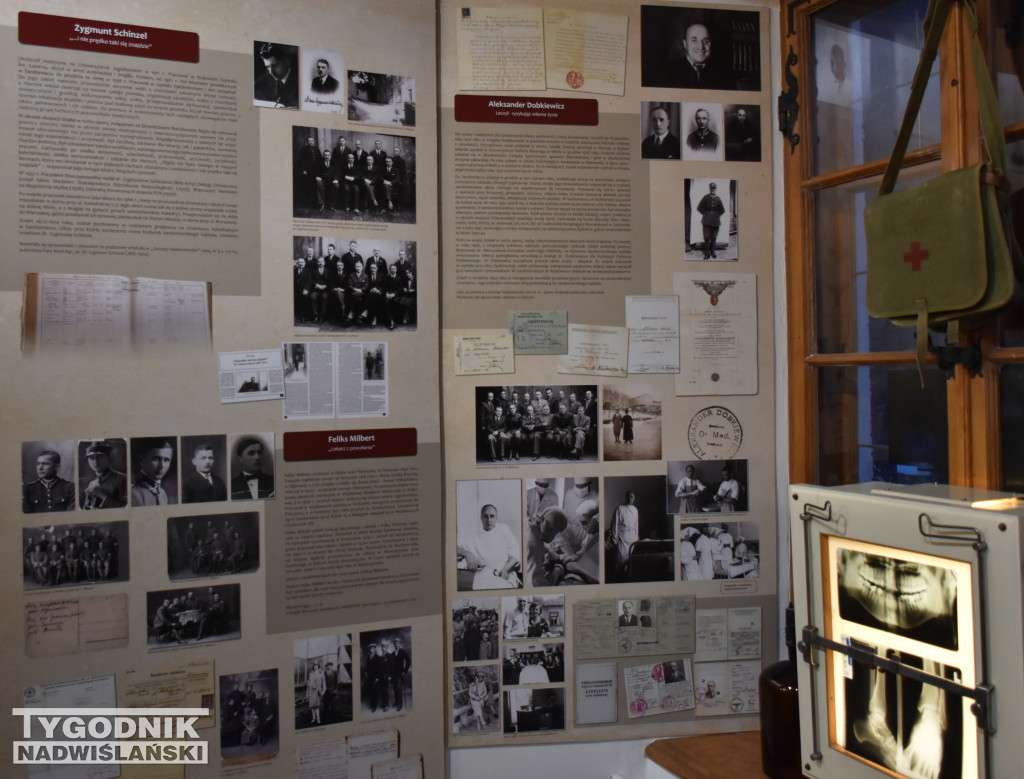 Wystawa poświęcona służbie zdrowia