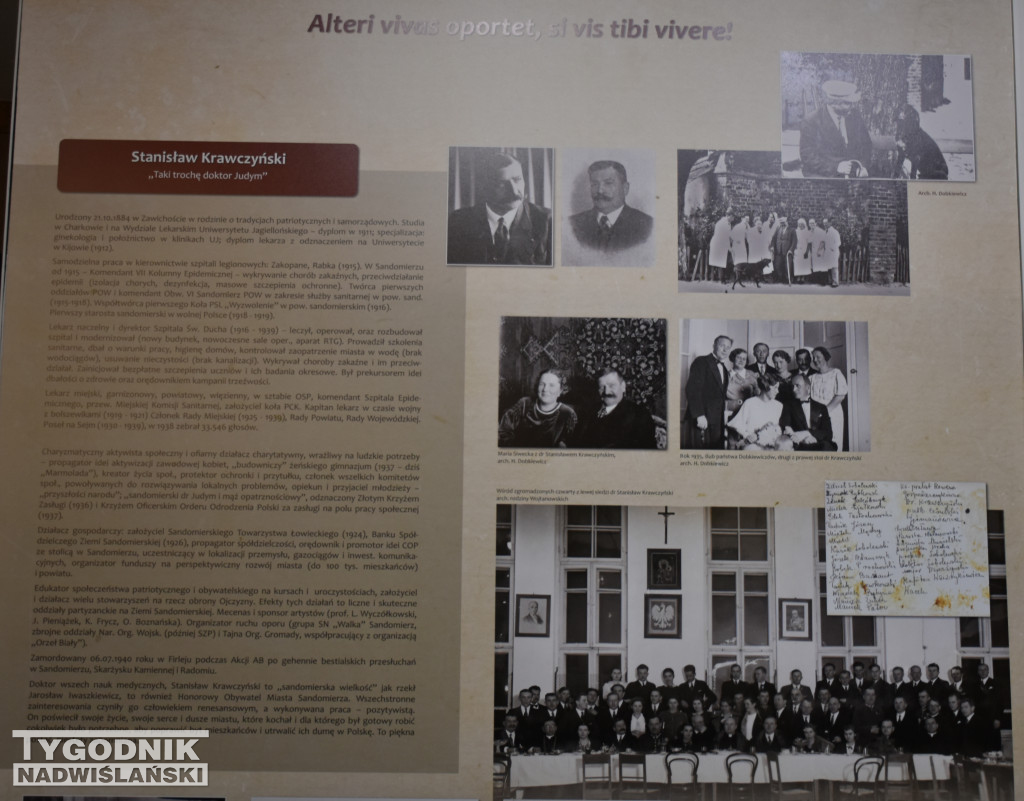 Wystawa poświęcona służbie zdrowia