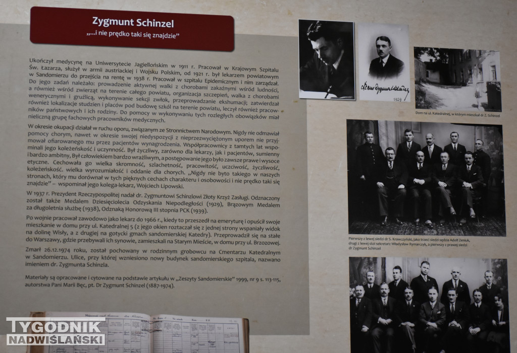 Wystawa poświęcona służbie zdrowia