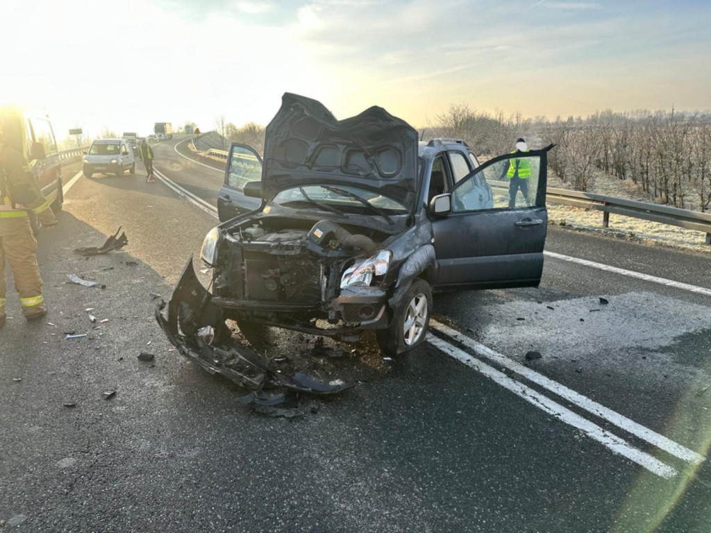 Wypadek na DK9 w powiecie sandomierskim