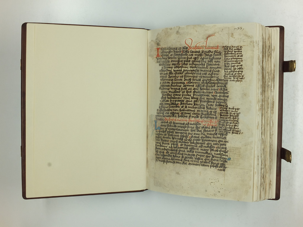 Konserwacja rękopisów Biblioteki Diecezjalnej