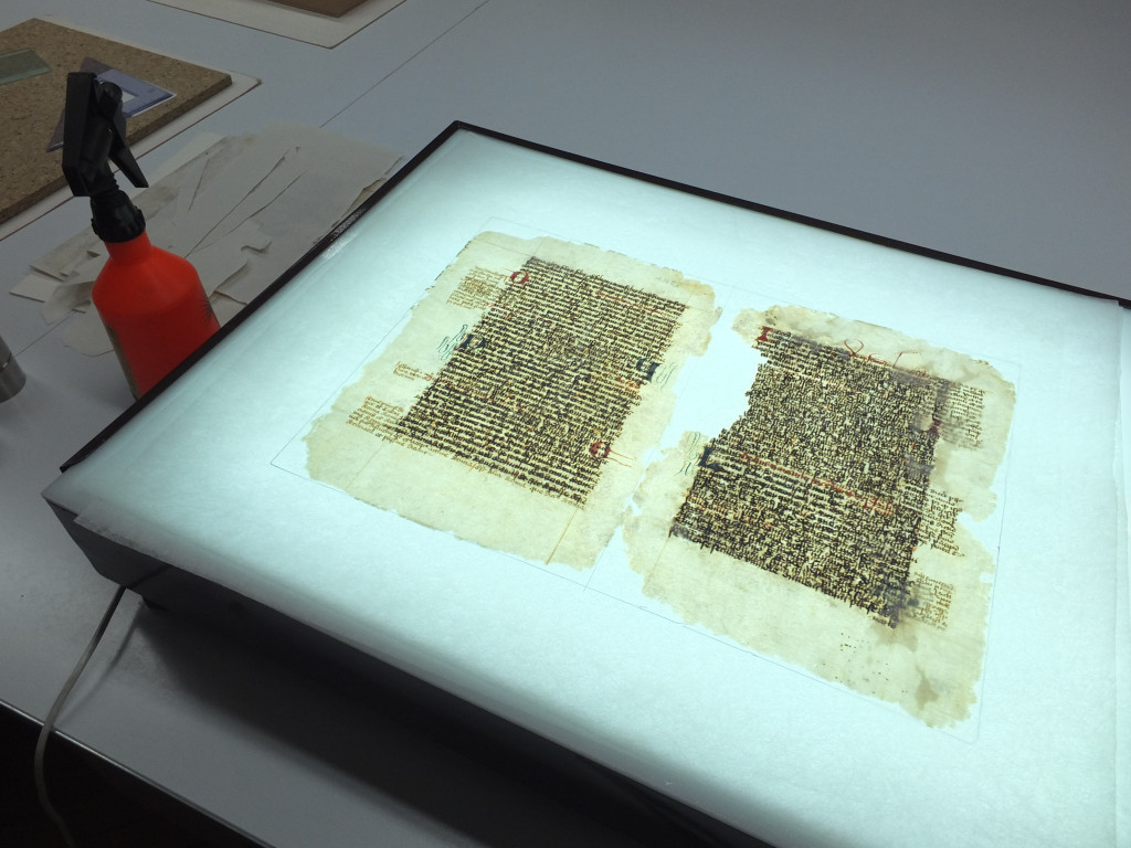 Konserwacja rękopisów Biblioteki Diecezjalnej