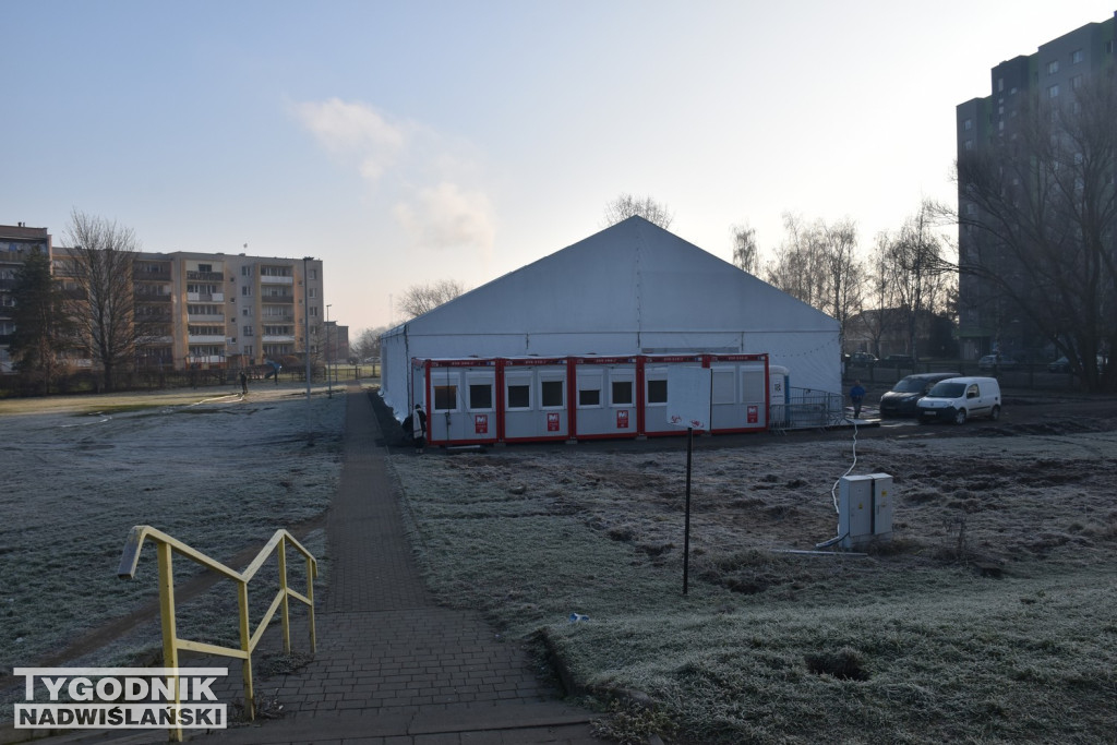 Lodowisko w Tarnobrzegu - stan na 19.12.2025 r.