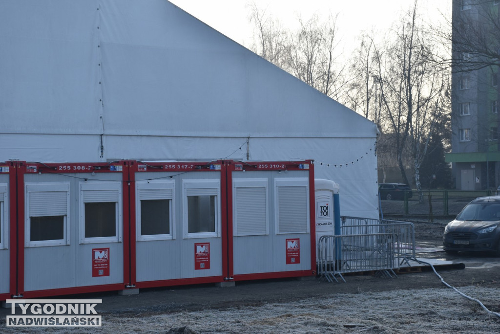 Lodowisko w Tarnobrzegu - stan na 19.12.2025 r.