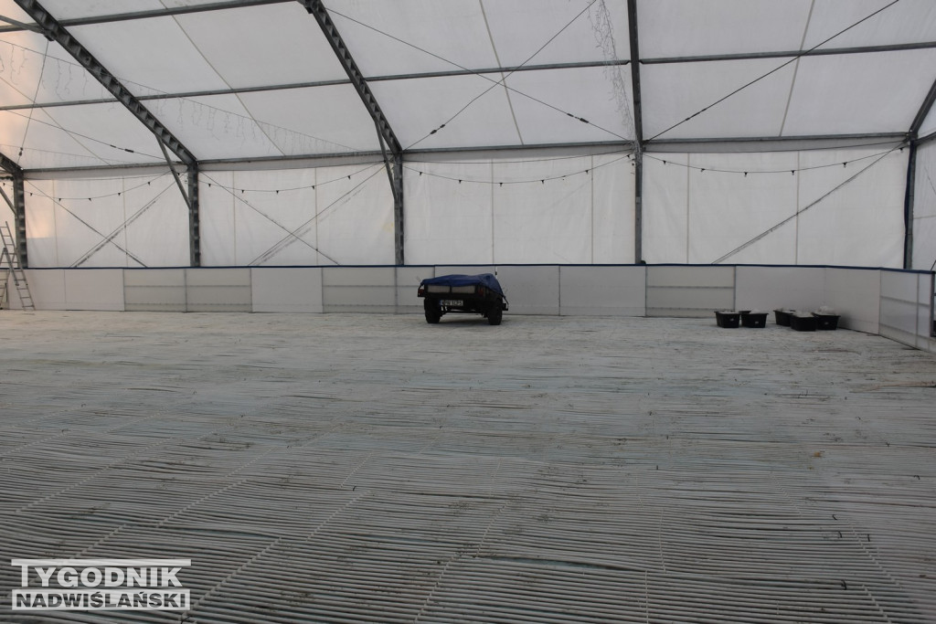 Lodowisko w Tarnobrzegu - stan na 19.12.2025 r.