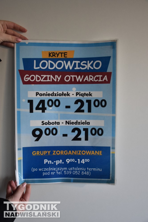 Lodowisko w Tarnobrzegu - stan na 19.12.2025 r.