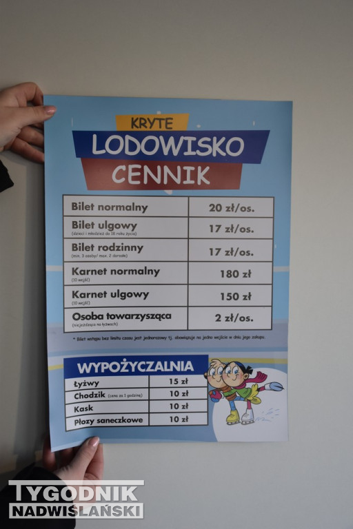Lodowisko w Tarnobrzegu - stan na 19.12.2025 r.