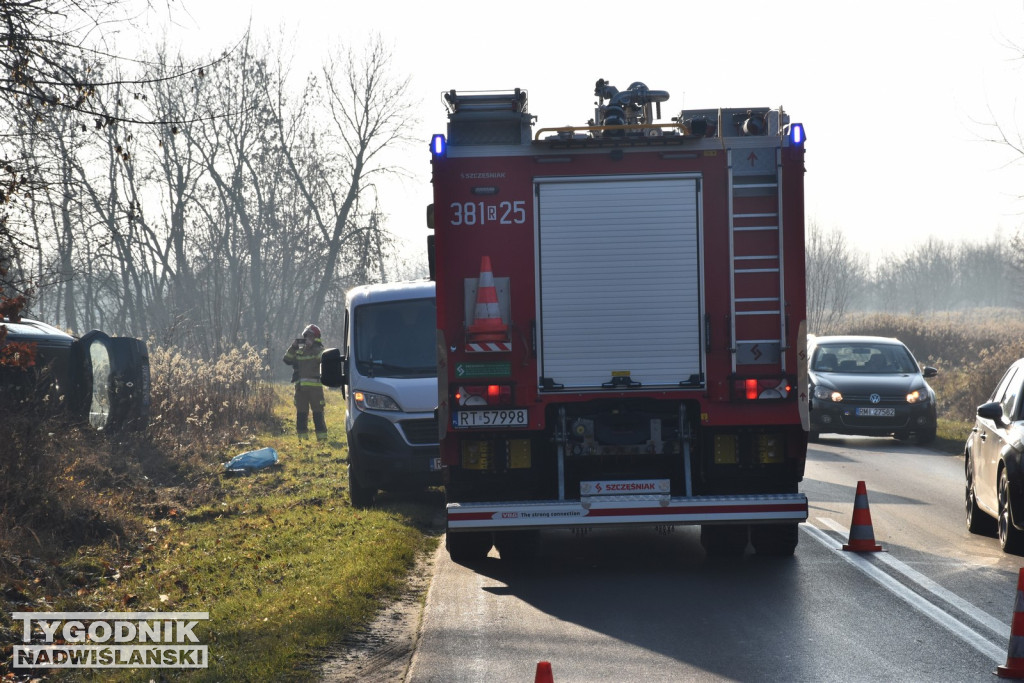 Wypadek pod Tarnobrzegiem (19.12.25 r.)