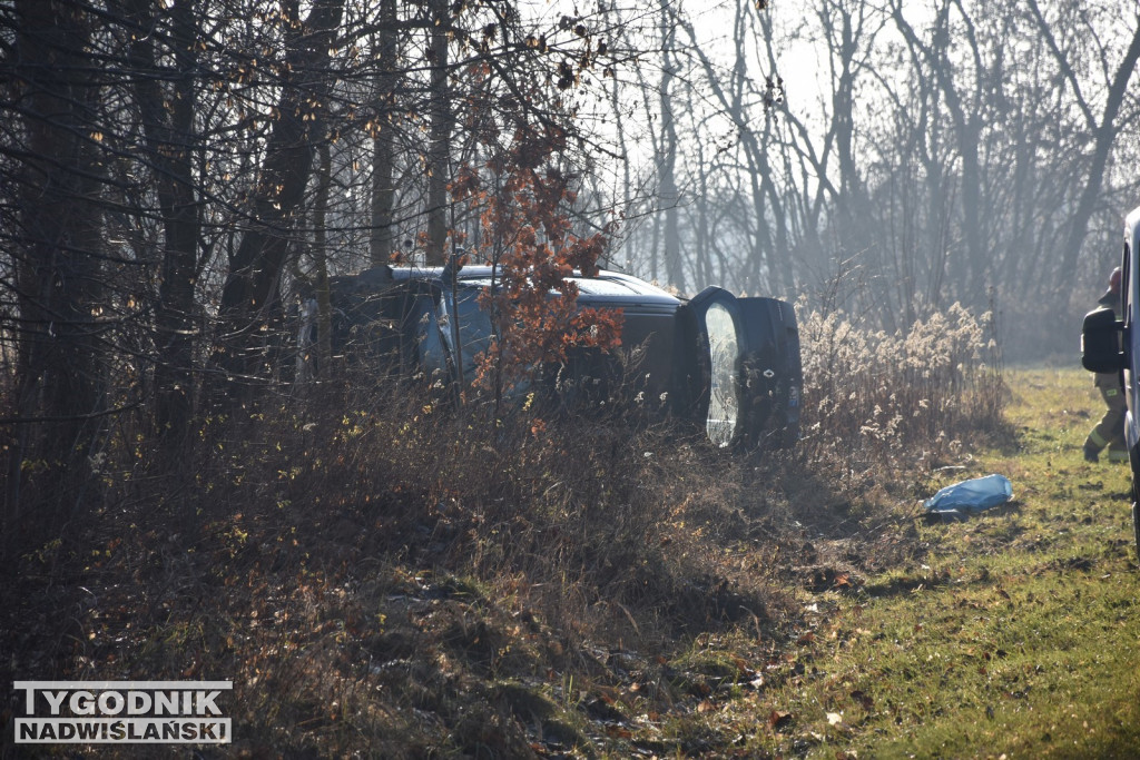 Wypadek pod Tarnobrzegiem (19.12.25 r.)