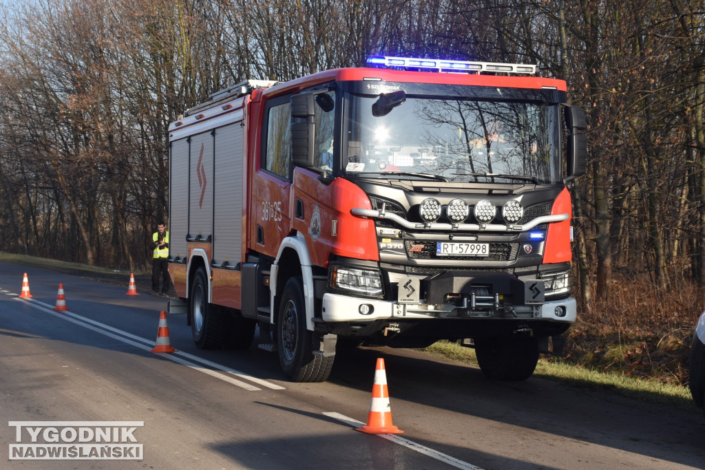Wypadek pod Tarnobrzegiem (19.12.25 r.)