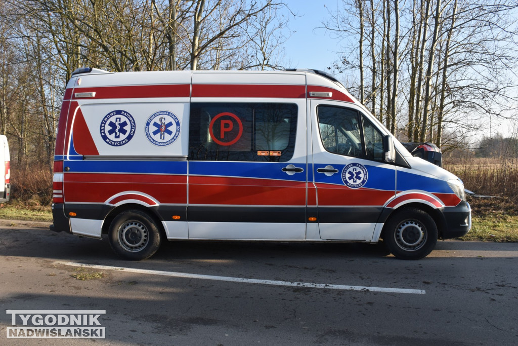 Wypadek pod Tarnobrzegiem (19.12.25 r.)