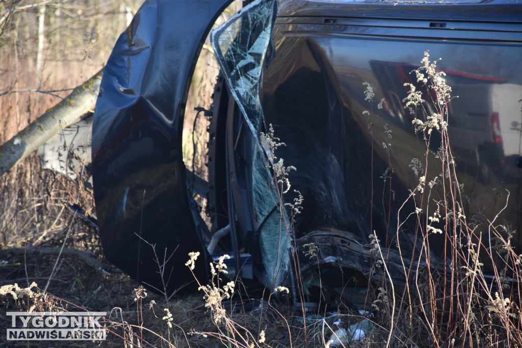 Wypadek pod Tarnobrzegiem (19.12.25 r.)