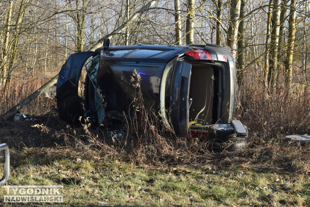 Wypadek pod Tarnobrzegiem (19.12.25 r.)