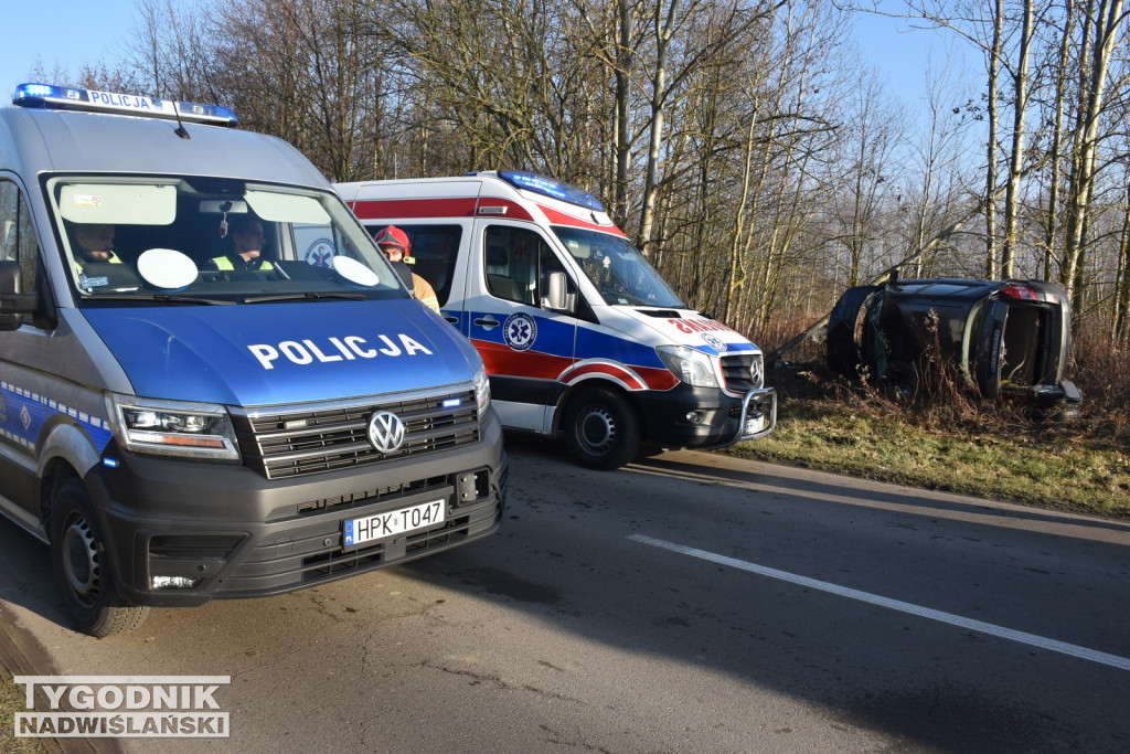 Wypadek pod Tarnobrzegiem (19.12.25 r.)