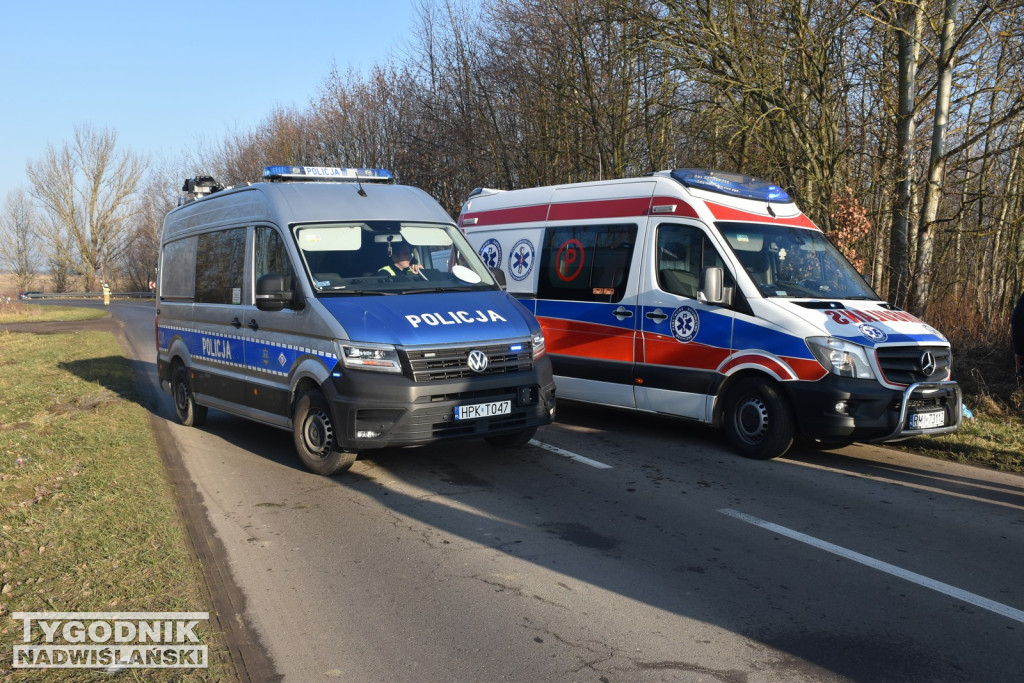 Wypadek pod Tarnobrzegiem (19.12.25 r.)