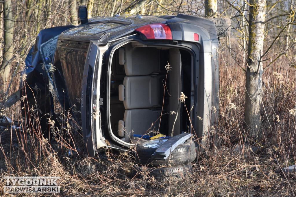 Wypadek pod Tarnobrzegiem (19.12.25 r.)