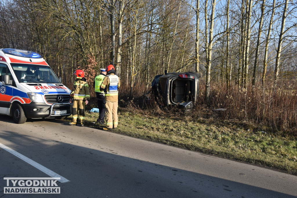 Wypadek pod Tarnobrzegiem (19.12.25 r.)