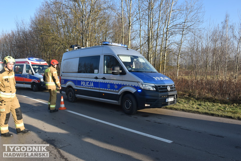 Wypadek pod Tarnobrzegiem (19.12.25 r.)
